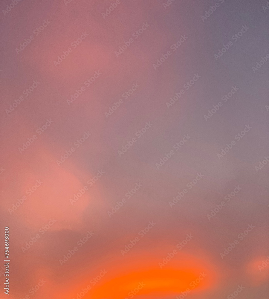 Obraz premium sunset sky background