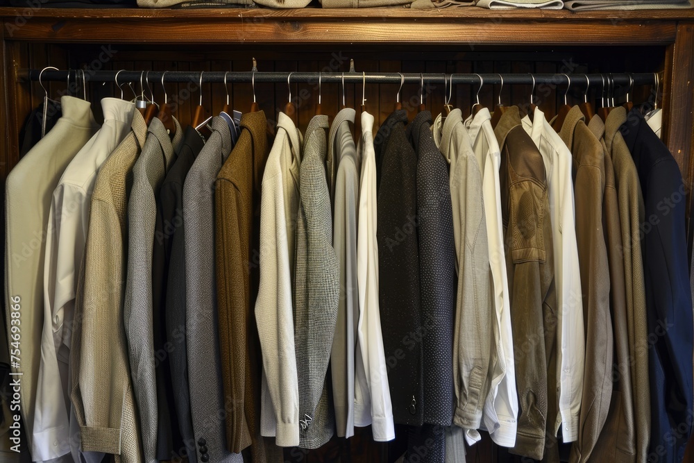 A minimalist capsule wardrobe emphasizing quality over quantity A minimalist capsule wardrobe emphasizing quality over quantity
