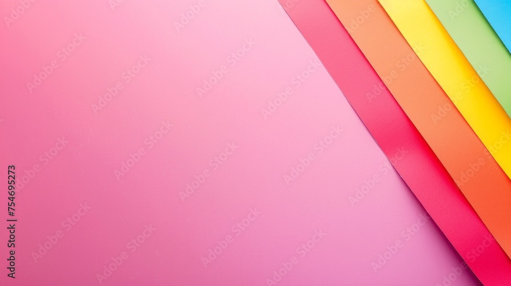 International Colour Day background with copy space area on side for text. Art and colorful background International Colour Day background with copy space area on side for text. Art and colorful background