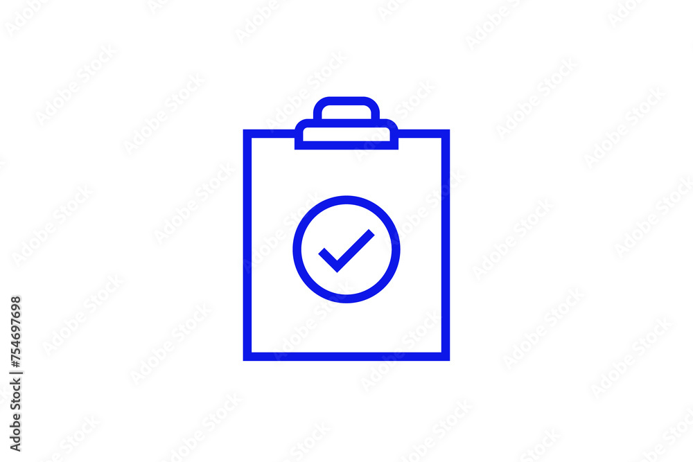 Isolated questionnaire illustration in line style design. Vector illustration. Isolated questionnaire illustration in line style design. Vector illustration.