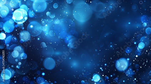 Abstract shiny blue festive background 