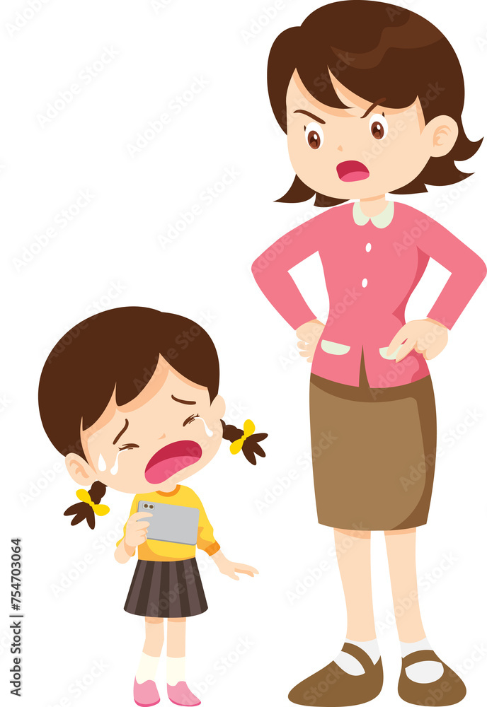 parent angry scold to kid addicted mobile phone parent angry scold to kid addicted mobile phone