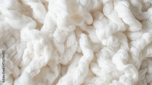 White natural cotton background  © Media Srock
