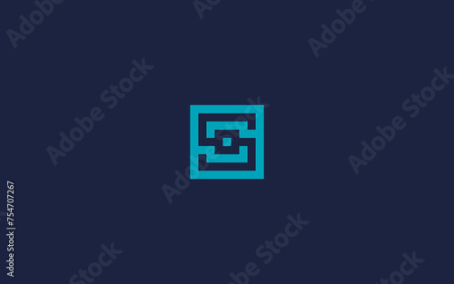 letter s square logo icon design vector design template inspiration