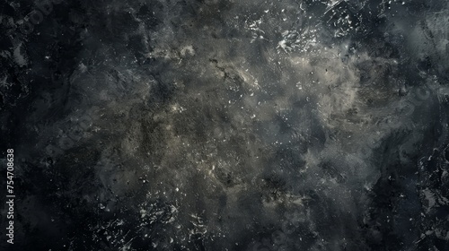 Dust texture and scratches on dark black  © Media Srock