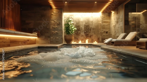 An innovative spa and wellness center where cutting-edge hydrotherapy © MAY