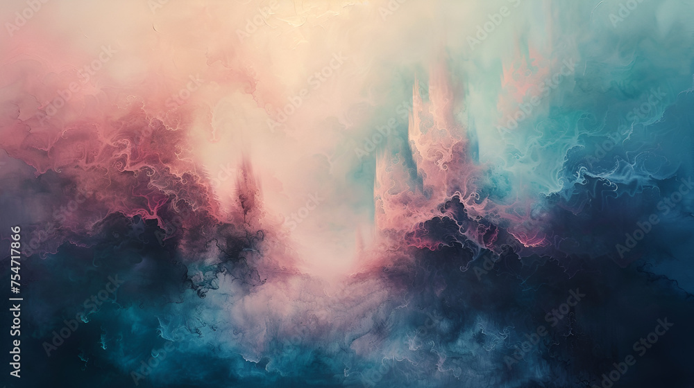 Ethereal painting background, generative ai