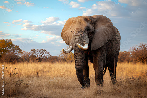 A full body shot of a Elephant © jirasin