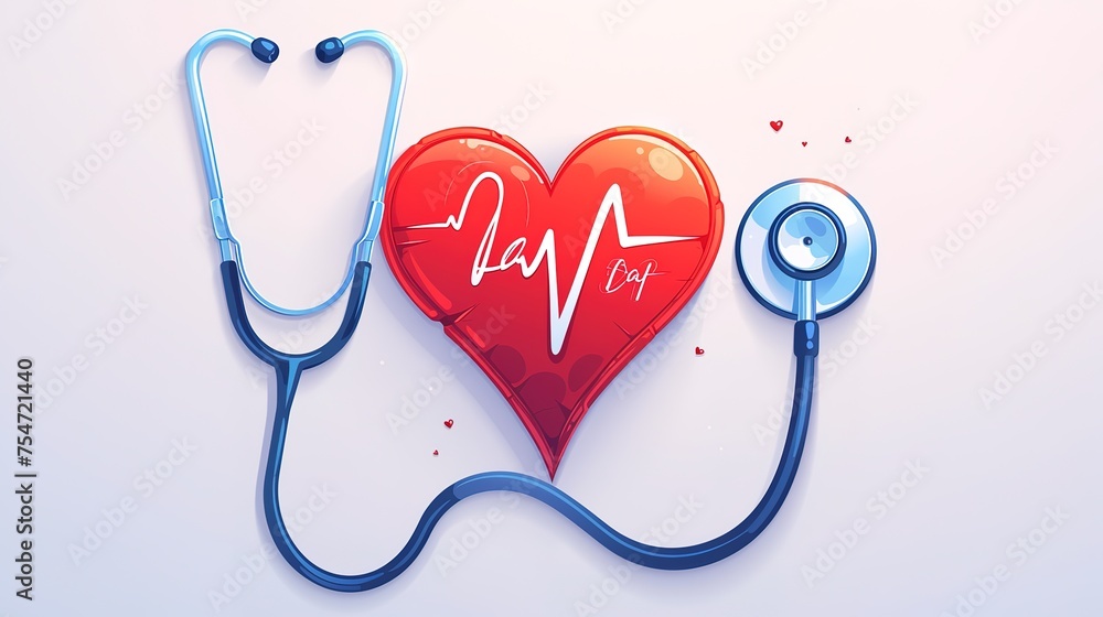 Celebrate the National Doctor's Day, Holiday cartoon promotional illustrations,AI generated. Celebrate the National Doctor's Day, Holiday cartoon promotional illustrations,AI generated.