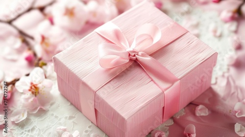 Pink gift box © Media Srock