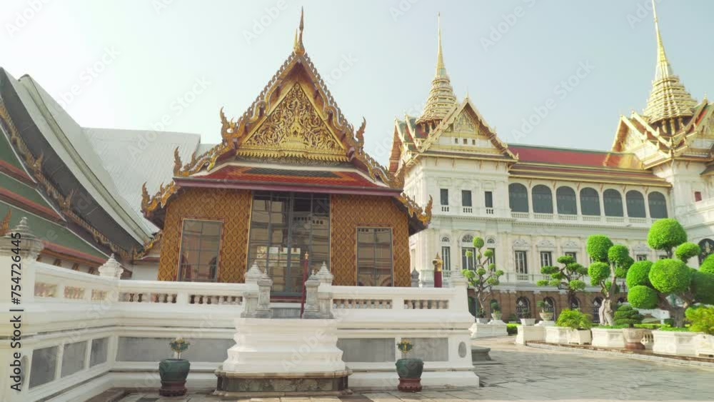 Awesome view of the Grand Palace in Bangkok, Thailand Awesome view of the Grand Palace in Bangkok, Thailand