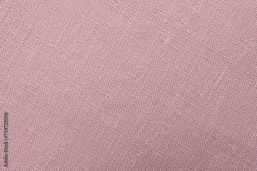 Texture of pink fabric as background, top view