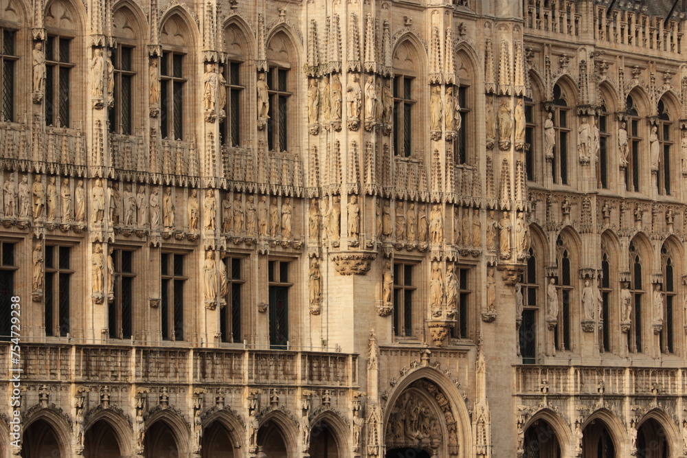 Facade of the Brussels Town Hall
