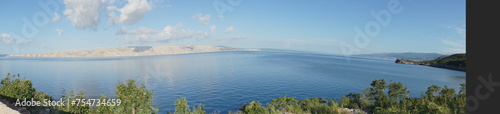 beautiful seascape. nature background Croatia