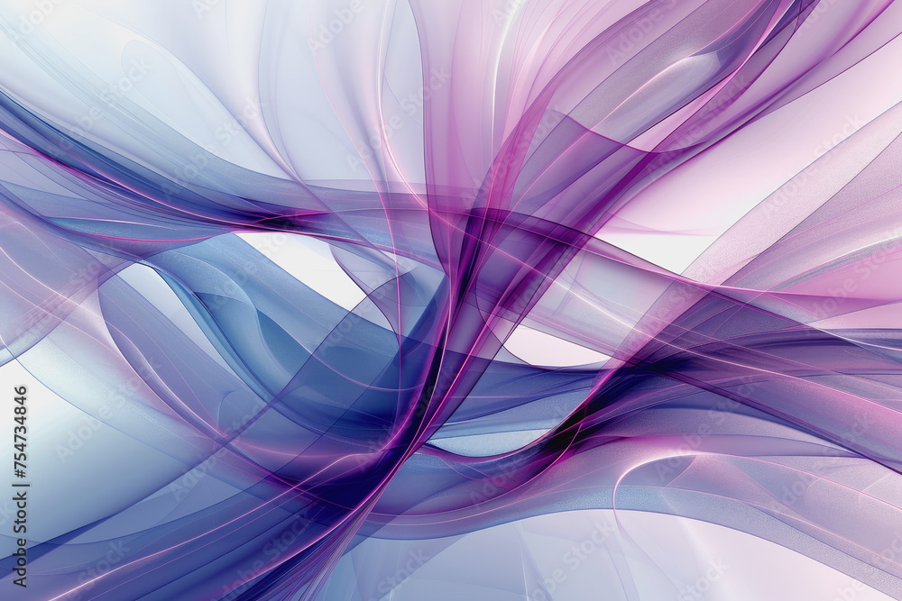 blue purple abstract background, in the style of stimwave, precisionist lines. AI Generated