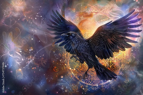 Crow's Symbols: A Journey into Knowledge, Magic, and Mysticism