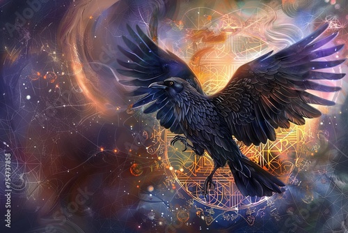 Crow's Symbols: A Journey into Knowledge, Magic, and Mysticism