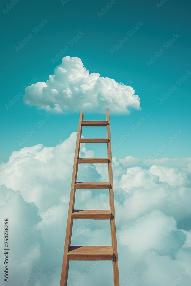 Eine Leiter in die Wolken Eine Leiter in die Wolken