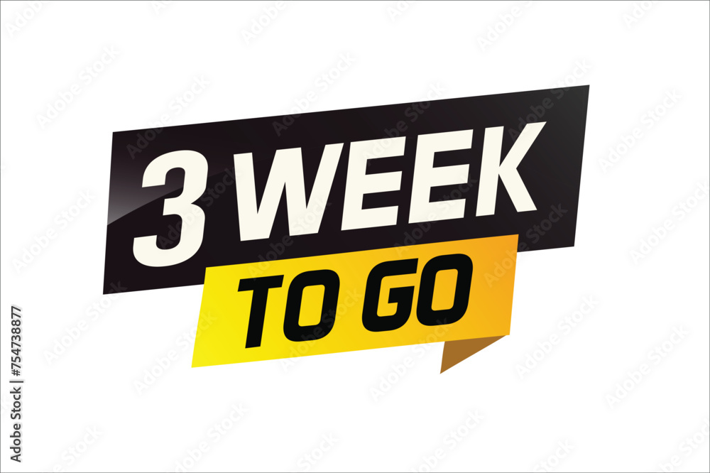 3 week to go word concept vector illustration and 3d style for use landing page, template, ui, web, mobile app, poster, banner, flyer, background, gift card, coupon
3 week to go word concept vector illustration and 3d style for use landing page, template, ui, web, mobile app, poster, banner, flyer, background, gift card, coupon