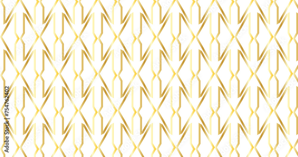 Gold simple Seamless Pattern. Arabic Mosaic Ornament. Eid Mubarak Muslim Background. Ramadan Kareem Islamic white background10.