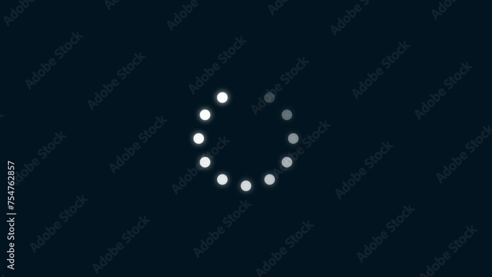 Abstract new fast loading bar icon animation. Abstract new fast loading bar icon animation.
