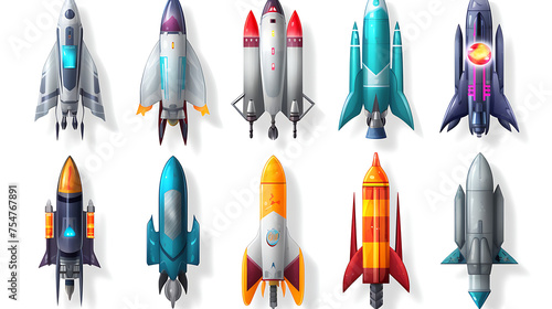 set of rockets