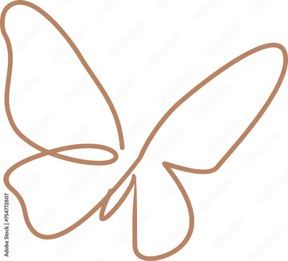 Butterfly Line Art Butterfly Line Art