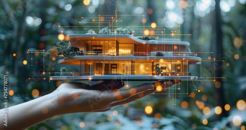 Person Holding a House in Their Hands