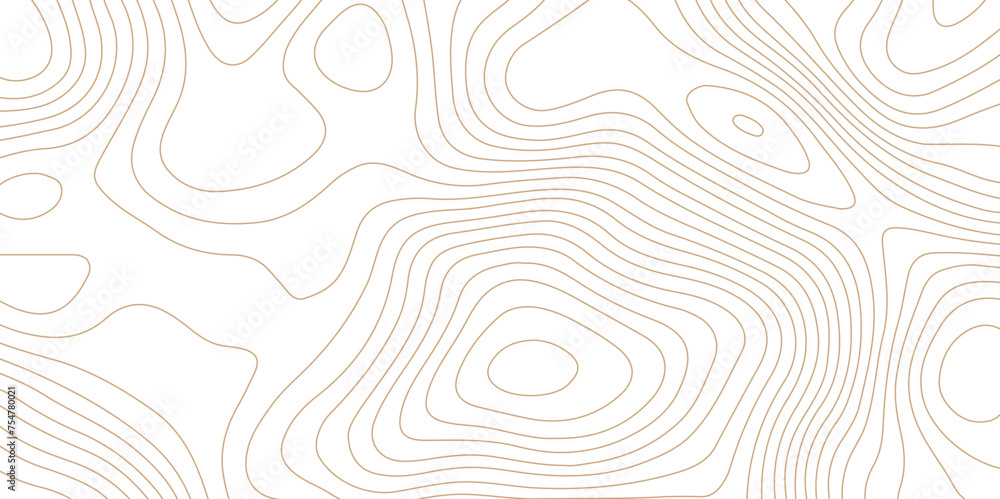 Topographic map background geographic line map pattern .panorama view light brown color wave curve lines .geographic mountain relief abstract grid .the concept map of a conditional geography map .