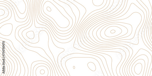 Topographic map background geographic line map pattern .panorama view light brown color wave curve lines .geographic mountain relief abstract grid .the concept map of a conditional geography map .