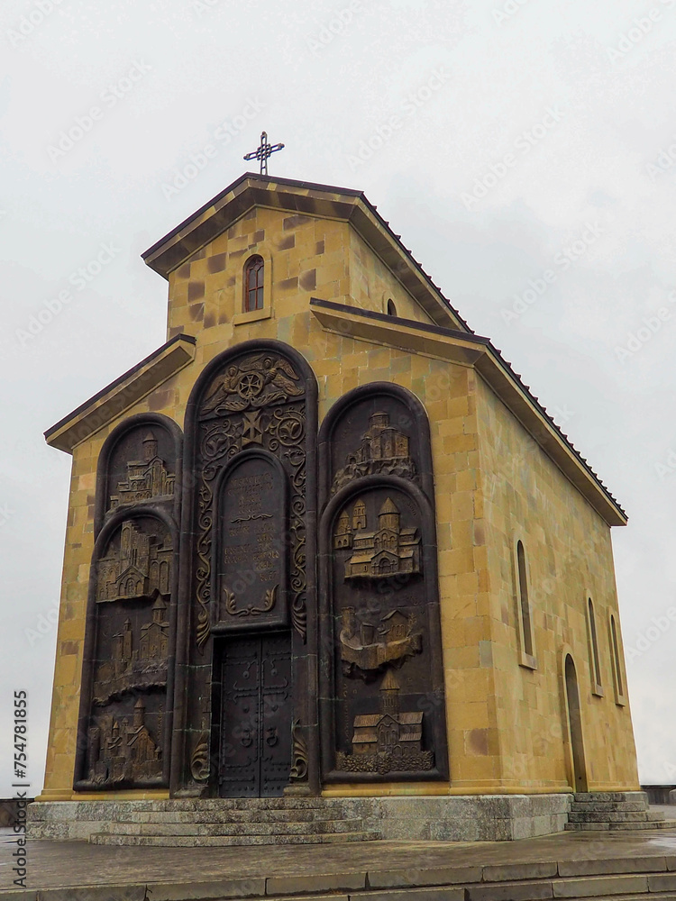 The chronicle of georgia church in tbilisi city, Georgia. The chronicle of georgia church in tbilisi city, Georgia.