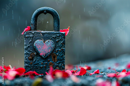 Love Locks on Bridge, Symbol of Romance and Commitment, Metal Padlocks as Romantic Gestures, Valentines Day