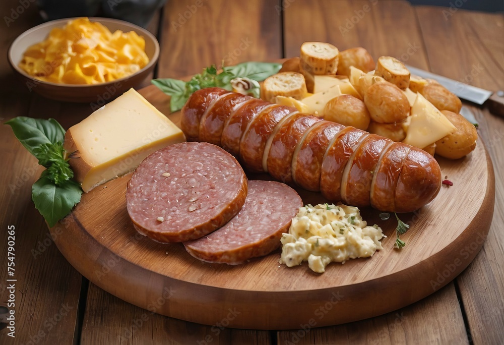 Smoky Meat and Creamy Cheese: A Gourmet Pairing Smoky Meat and Creamy Cheese: A Gourmet Pairing