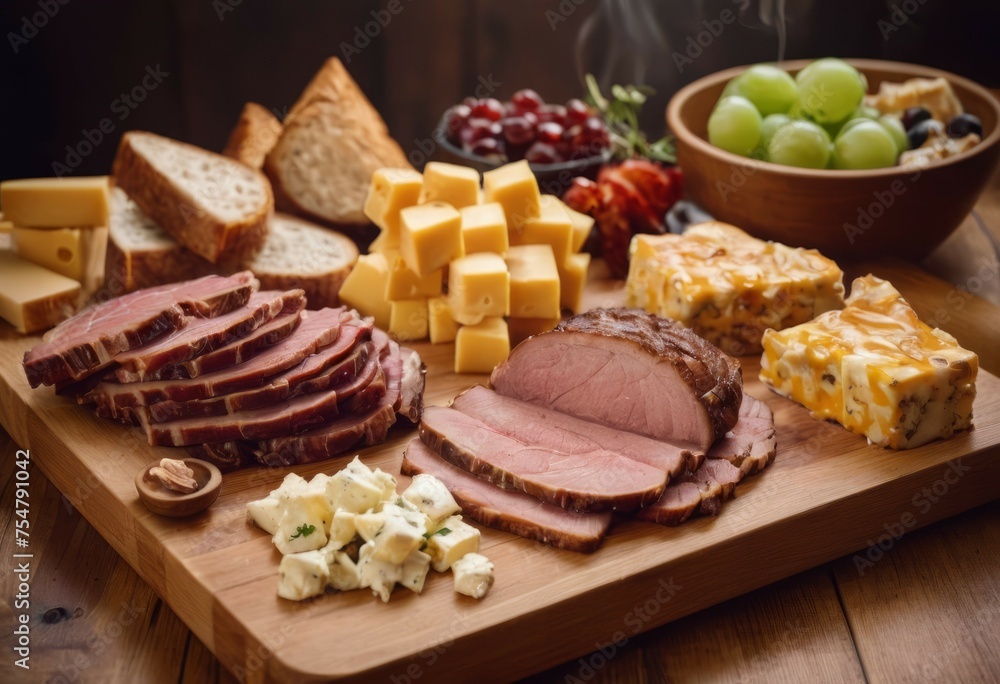 Smoky Meat and Creamy Cheese: A Gourmet Pairing Smoky Meat and Creamy Cheese: A Gourmet Pairing