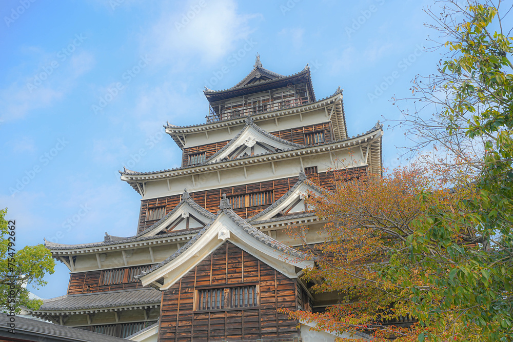 Obraz premium 広島城