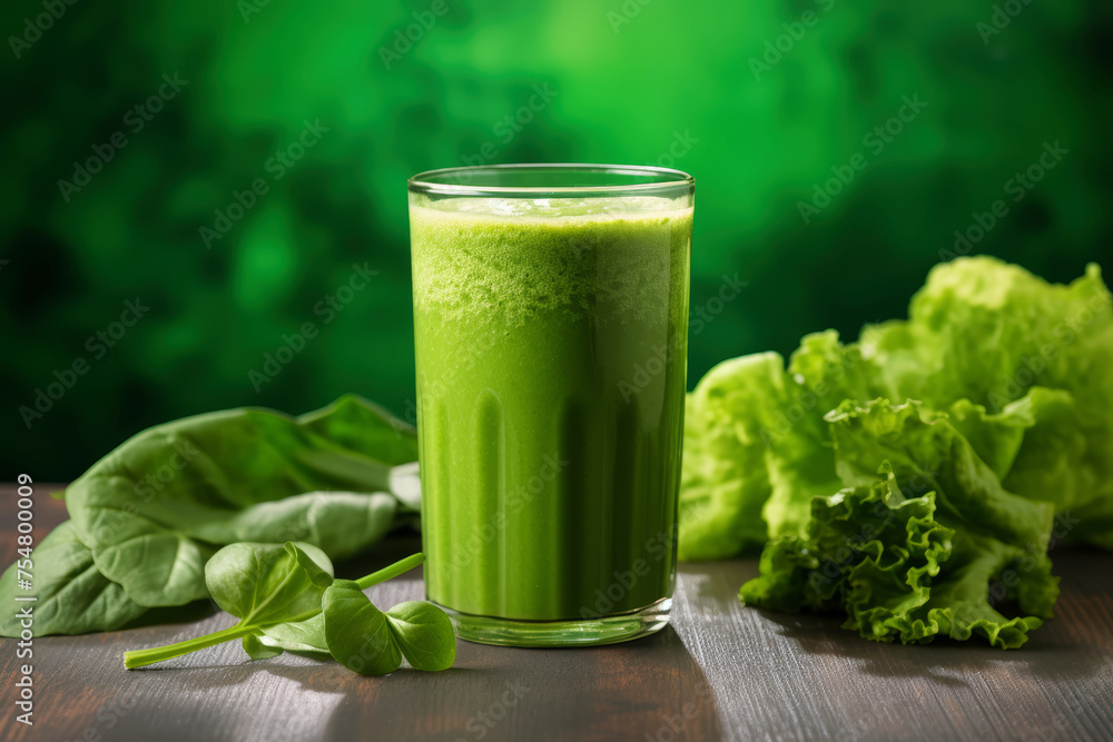 fresh green smoothie