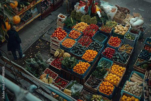 the rise of decentralized food distribution networks connecting local producers with consumers, reducing food miles and supporting regional economies