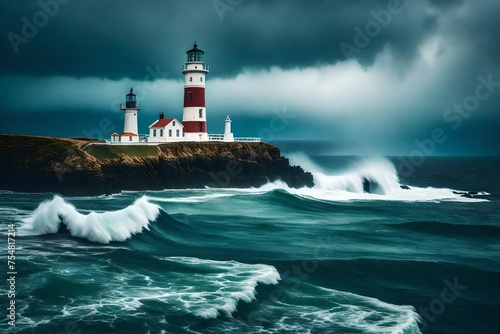 lighthouse on the coast