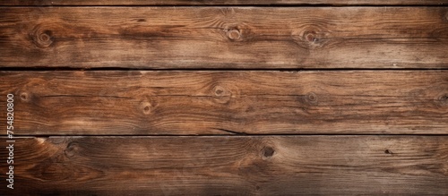 This image shows a detailed close-up of a weathered wooden plank wall, with a focus on the texture and grains of the old wood. The selective focus highlights the rugged beauty and natural