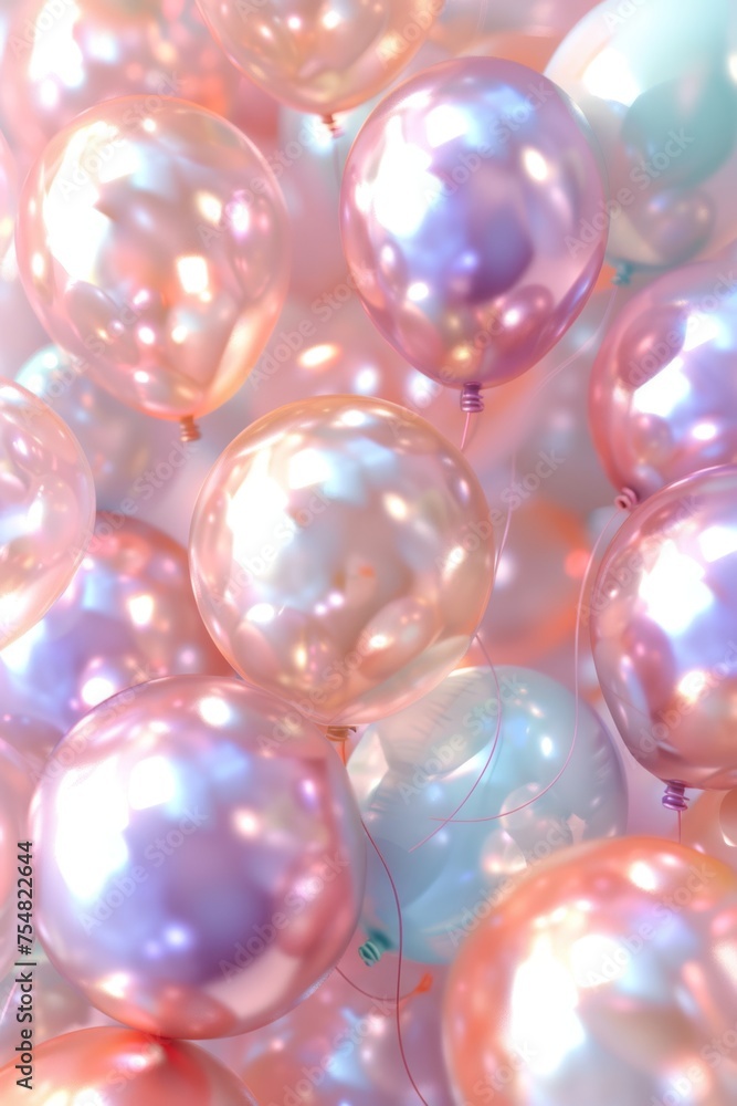elegant 3d balloons background, soft colors
elegant 3d balloons background, soft colors