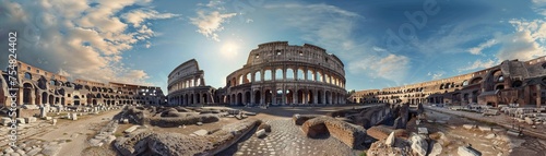 Wander through the ruins of the Colosseum and witness a simulated gladiator battle in a virtual reality recreation of ancient Rome.