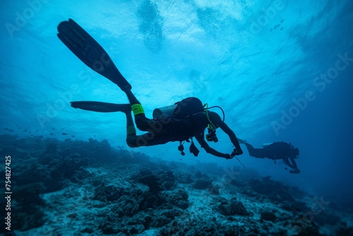 This photo is about scuba diving in the Maldives Islands. Starting from Male Airport  the photos range from underwater shots to mermaid shots by boat. This photo is about scuba diving in the Maldives