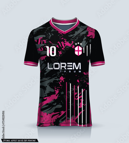 Soccer jersey design for sublimation 