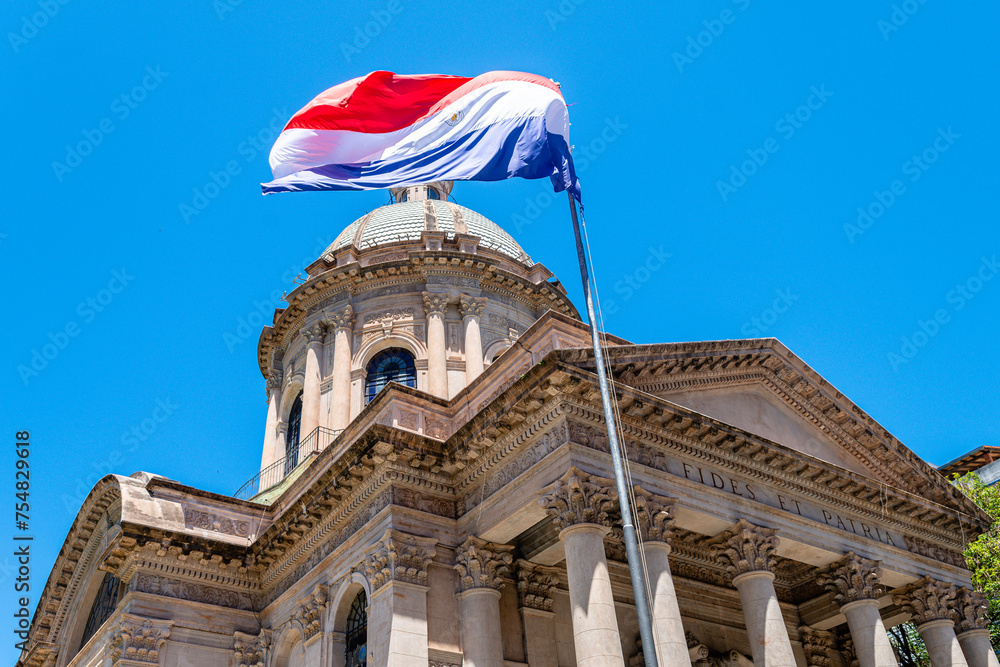 heroes national pantheon at asuncion, paraguay