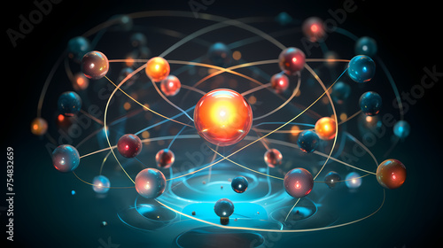 atomic nucleus electron neutron proton