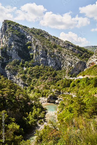 Gorges Du Verdonn, Schlucht von Verdon, Frankreich  photo