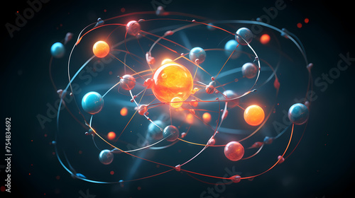 atomic nucleus electron neutron proton