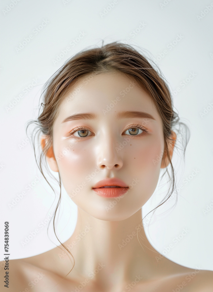 아시아인 뷰티 메이크업 모델 아시아인 뷰티 메이크업 모델