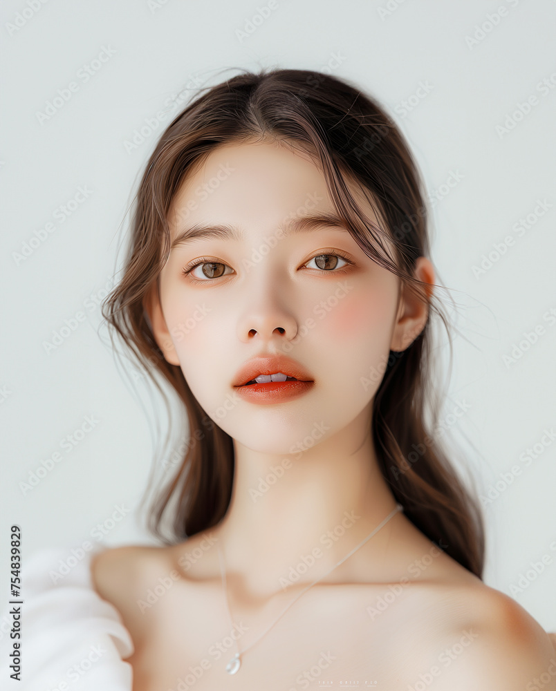 아시아인 뷰티 메이크업 모델 아시아인 뷰티 메이크업 모델