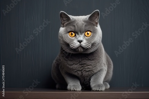 gray cute cat © neirfy